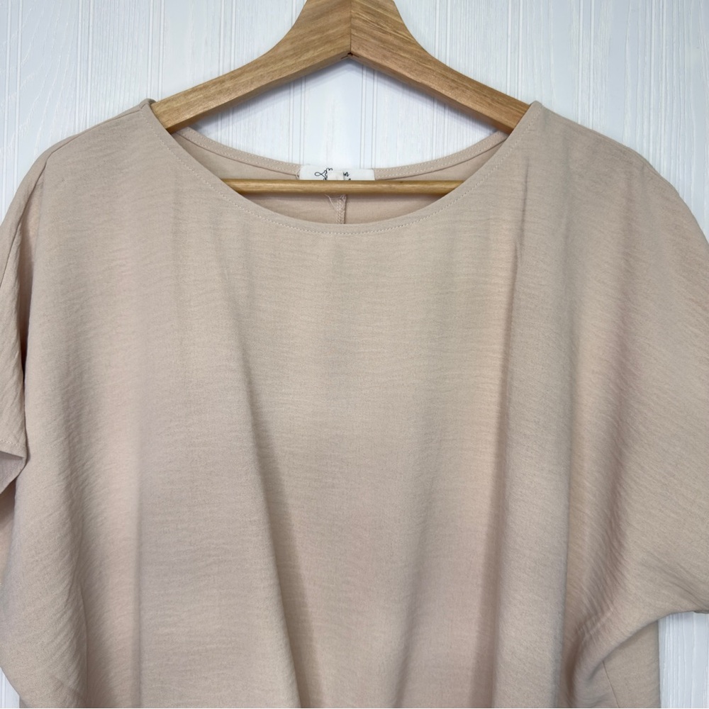 Beacon Apparel short sleeve cream top size XXL - Picture 3 of 10